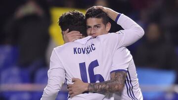 James Rodríguez y Mateo Kovacic serían las mayores ventas del Real Madrid en el actual mercado de pases.