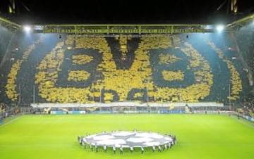 7 PUESTO | El Signal Iduna Park es reconocido por el ambiente en sus graderías.