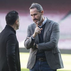 Vicente Moreno: "Intuimos lo que hará Xavi... Para ganar hay que rozar la excelencia"