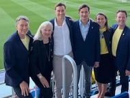 BEN HARBURG, EN EL ESTADIO NUEVO MIRANDILLA.