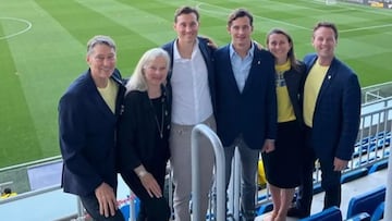 BEN HARBURG, EN EL ESTADIO NUEVO MIRANDILLA.
