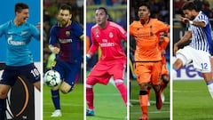 Los americanos más destacados de la fecha europea