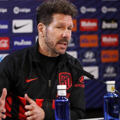 Simeone corta estos 55" de su rueda de prensa y lo sube a redes para sus 5 millones de seguidores