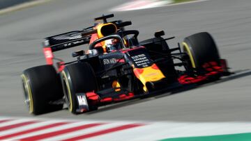 Verstappen (Red Bull RB15, F1 2019).