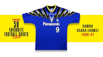 Equipación local temporada 1996-97.