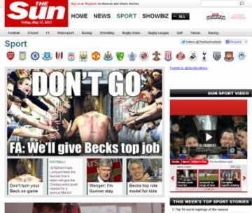 Portadas de la prensa extranjera