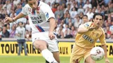 Fred debutó en el Lyon y lideró al rival blanco