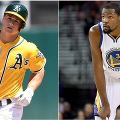 Matt Chapman "robó" el lugar de estacionamiento de Kevin Durant