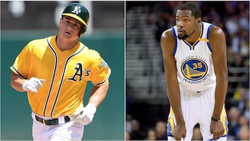 Matt Chapman "robó" el lugar de estacionamiento de Kevin Durant