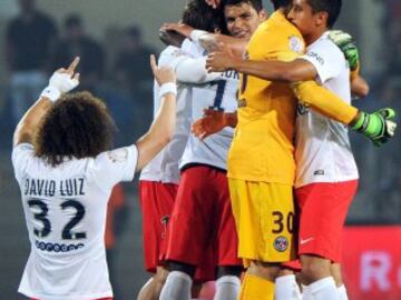 El PSG se proclamó campeón de la Ligue 1 tras gana 1-2 al Montpellier.