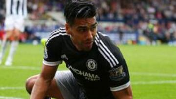 Falcao ha disputado 214 minutos en Premier League con el Chelsea. Tan solo marc&oacute; un gol