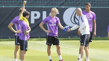 Odegaard complet&oacute; la segunda pretemporada con el primer equipo.
 