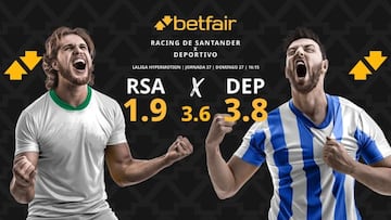 Racing de Santander vs. Deportivo de La Coruña: horario, dónde ver, pronósticos y clasificación