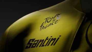 El maillot amarillo del Tour de Francia será Santini hasta 2026
