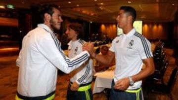 Bale y Cristiano Ronaldo.