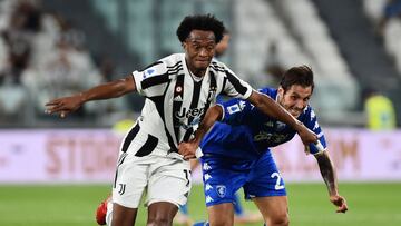 Juventus perdió en la segunda fecha de la Liga Italiana ante el Empoli en casa. Juan Guillermo Cuadrado jugó 81 minutos y fue uno de los destacados