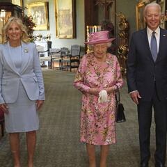 Joe Biden se reúne con la reina Isabel II en el castillo de Windsor