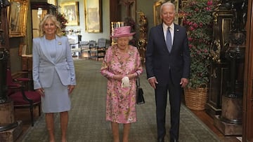 El presidente Joe Biden y la primera dama, Jill Biden, se reunieron este 13 de junio con la reina Isabel II en el castillo de Windsor. Aquí todos los detalles de su visita.