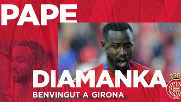 El Girona ya tiene al sustituto de Pere Pons: llega Diamanka