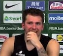 Tiene anécdota para años: locura total lo que le pasó a Doncic en sala de prensa