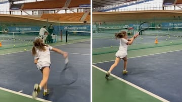 La niña prodigio de 7 años que impacta al mundo del tenis