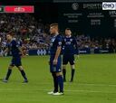 Diego Rubio falló este penal en dura derrota ante Vancouver