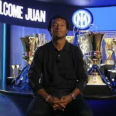 Juan Guillermo Cuadrado: “Es un honor llegar al Inter”