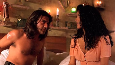 Salma Hayek y su “traumática” escena de sexo con el actor español más famoso