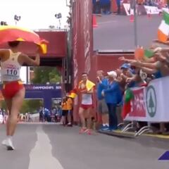 Muy sobrada: vean la exhibición final de María Pérez por el oro