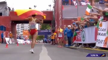 Muy sobrada: vean la exhibición final de María Pérez por el oro