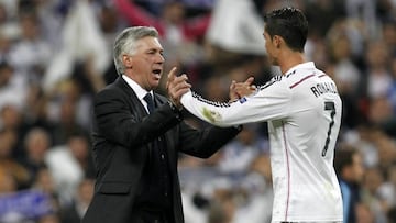Ancelotti habló de Cristiano.