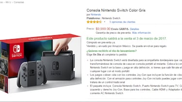 Nintendo Switch ya tiene precio en México
