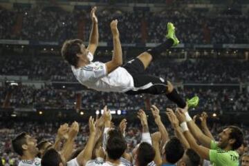 Trofeo Santiago Bernabeu. Homenaje a Raúl.