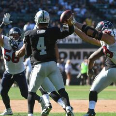 Horario y dónde ver el Oakland Raiders – Houston Texans en TV