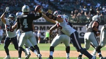 Cómo y dónde ver el Oakland Raiders – Houston Texans de la NFL: horarios y TV online
