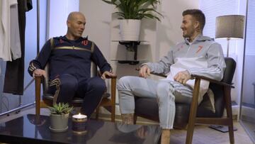 Tiene al madridismo enamorado: 'speech' genial de Zidane a Beckham sobre el Madrid