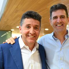 Sastre y Olano, desde su habitación en La Vuelta del 2000