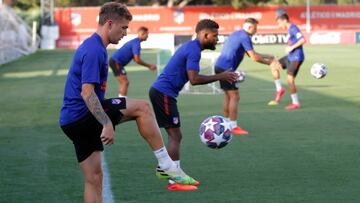 Entrenamiento del Atl&eacute;tico