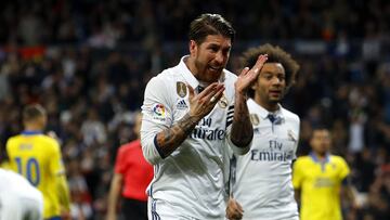 Ramos jugó en el 3-3 ante Las Palmas del miércoles.
