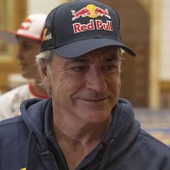 Carlos Sainz se siente halagado por los elogios de Al Attiyah
