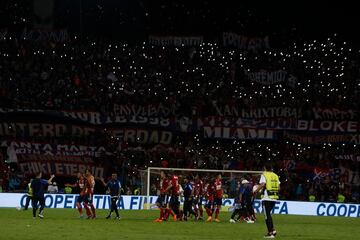 Independiente Medellín goleó 4-0 a Unión Magdalena en el Atanasio Girardot y clasificó a cuadrangulares de la Liga BetPlay.