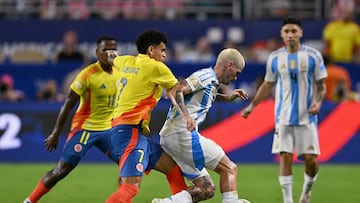 Argentina - Colombia live online score, stats and updates | Copa América final