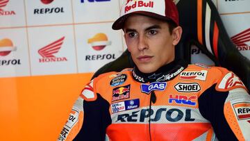 Márquez terminó cuarto la calificación en Misano.