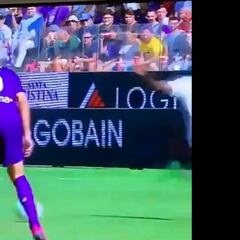 La fuerte entrada de Erick Pulgar a Cristiano que se hizo viral