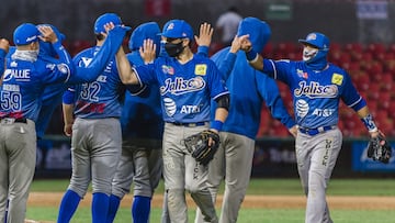 CHARROS PLAYERS during the game Charros de Jalisco vs Venados de Mazatlan, corresponding to game 1 of the Mexican League of the Pacific Season 2020-2021, at Estadio Teodoro Mariscal, on December 04, 2020.
<br><br>
JUGADORES DE CHARROS durante el partido Charros de Jalisco vs Venados de Mazatlan, correspondiente al juego 1 de la Liga Mexicana del Pacifico Temporada 2020-2021, en el Estadio Teodoro Mariscal, el 04 de Diciembre de 2020.