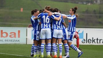 Jugadoras de la Real Sociedad