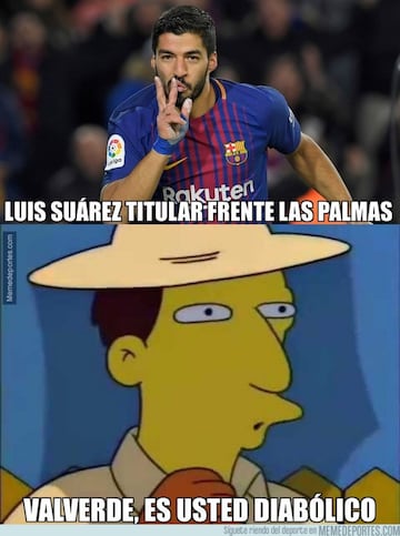 Las Palmas-Barcelona: los memes más divertidos del partido