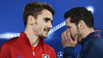 Griezmann y Simeone.