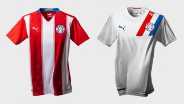 Las camisetas de la Copa América