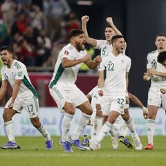 Argelia y Egipto completan el cuadro de semifinales